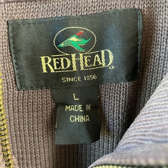 Redhead Full Zip Sweater Jacket Size L EUC - Picture 7 of 7